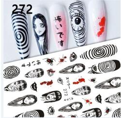  Körömmatrica - 272 Halloween