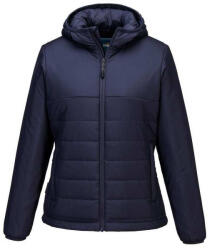 Portwest Női bélelt, kapucnis dzseki - steppelt, meleg és elegáns (S613NVRS)