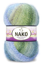  Nako Mohair Delicate Colorflow 07248 - Zöldes-kékes