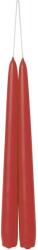 IHR SPITZKERZE szálas gyertya pár 24cm, Piros (K122410)