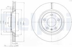 DELPHI Disc frana DELPHI BG3997 (BG3997) - fixbox