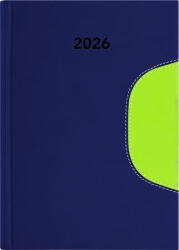 Dayliner Naptár, tervező, B5, heti, DAYLINER "Memphis", kék-zöld (DL6AG-MEFB5HE-KZ)