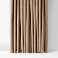 Goldea sötétítő függöny blackout szatén fényű - aranybézs 270x220 cm