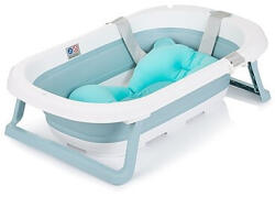 Chipolino Isla összecsukható kád hálós babatartóval 81 cm - Blue