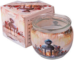  Holiday Mood" mandulás süti illatgyertya, poharas illatmécses (B97090)