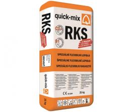 Quick-mix RKS - Adeziv flexibil multirol pentru polistiren, vata minerala, caramida aparenta si piatra naturala, 25 kg (QM-45514)