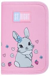 St. Majewski Penar neechipat 1 fermoar 2 extensii Majewski, Gama St. Right, Colectia Cute Rabbit, PC-03, 21x14x3.5 cm (5903235683084) Penar