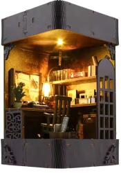 Xinyue Crafts Iroda sarok Könyvtámasz 3D modell (AL08-001)