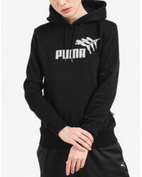 PUMA Essentials+ Metallic Spark Hoodie Black