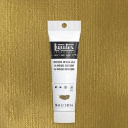 Liquitex Heavy Body akrilfesték, 59 ml - 237, iridescent antique gold