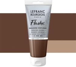 Lefranc Bourgeois L&B Flashe vinil festék (akrilfesték), 80 ml - 477, burnt umber