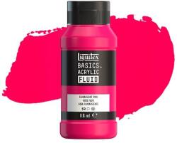 Liquitex Basics Fluid akrilfesték, 118 ml - 987, fluorescent pink
