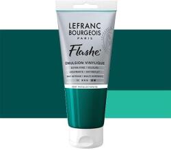 Lefranc Bourgeois L&B Flashe vinil festék (akrilfesték), 80 ml - 598, phthalocyanine green