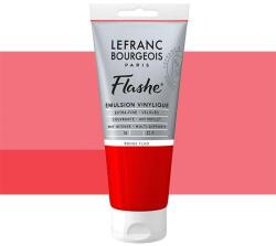 Lefranc Bourgeois L&B Flashe vinil festék (akrilfesték), 80 ml - 409, fluorescent red