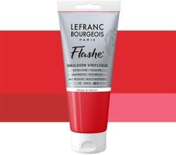 Lefranc Bourgeois L&B Flashe vinil festék (akrilfesték), 80 ml - 382, oriental red