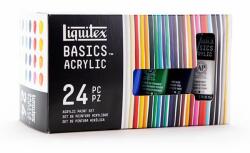 Liquitex Basics akrilfesték készlet - 24x22 ml