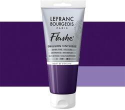 Lefranc Bourgeois L&B Flashe vinil festék (akrilfesték), 80 ml - 473, dioxazine violet