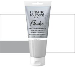 Lefranc Bourgeois L&B Flashe vinil festék (akrilfesték), 80 ml - 818, fluorescent white