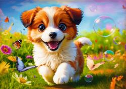 Trefl - Puzzle The Merry Dog - 500 piese
