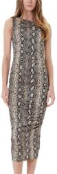Michael Kors Rochie Prt Ruch Ah Long Midi MT58319HMC 120 soft ecru (MT58319HMC 120 soft ecru)