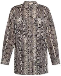 Michael Kors Cămaşă Ls Oversized Snake Shirt MT540WAK6A 120 soft ecru