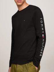 Tommy Hilfiger Logo Long Sleeve Tee M | Bărbați | Tricouri | Negru | MW0MW09096BDS
