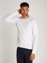 Tommy Hilfiger Stretch Slim Fit Long Sleeve Tee M | Bărbați | Tricouri | Alb | MW0MW10804YBR