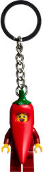 LEGO® LEGO Iconic - Chili jelmezes lány kulcstartó (854234)