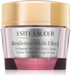 Estée Lauder Resilience Multi-Effect Tri-Peptide Face and Neck Creme SPF 15 intenzíven tápláló krém száraz bőrre SPF 15 50 ml