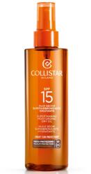 Collistar - Ulei uscat pentru plaja Supertanning Moisturizing dry oil SPF15 Collistar, 200 ml