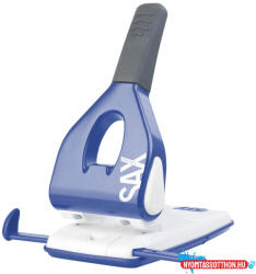 ICO Lyukasztó 65lap 50%-al könnyített lyukasztás Sax 618 design kék (7310069006) - nyomtassotthon