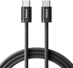 Baseus iPhone Type-C, Gyors Töltés, 100W, 480Mbps, Naylon, 1m - Fekete Baseus Data Cable Dynamic 4 Series (P10381400111-00) kábel
