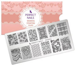 Perfect Nails Körömnyomda lemez - Wedding