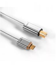 DDHIFI USB 2.0 Type C Átalakító Ezüst 50cm DDHIFI-TC09BC-500 (DDHIFI-TC09BC-500)