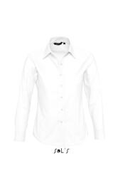 SOL'S Női blúz SOL'S SO16020 Sol'S Embassy - Long Sleeve Oxford Women'S Shirt -M, White