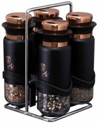 Berlinger Haus Black Rosegold Collection 5 részes fűszertartó szett BH/1999 (HN1280)