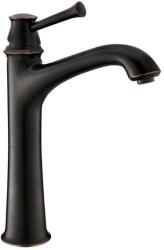 SAPHO CLASSIC magasított mosdócsaptelep, matt fekete/bronz AZ006WB (AZ006WB)