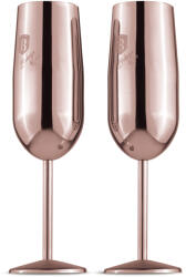 Berlinger Haus BH-8662 Taupe Collection 2 darabos fém Pezsgőspohár szett - Rose gold (BH-8662)