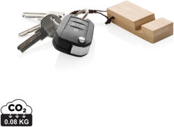  Standkey bambusz kulcstartó telefonállvány