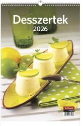 TopTimer Falinaptár TOPTIMER T094 220x330mm álló Desszertek 2026. T9400-14A (T9400-14A)