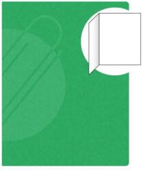 Papiernik Hartă pliabilă fără clapete PREŠPÁN 250 - verde