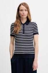 Tommy Hilfiger polo tricotat pentru femei, din bumbac 9BYA-SWD03K_59X (WW0WW41474)