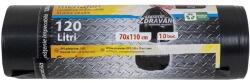 Zilan Saci Menajeri, 70 x 110 cm, 120 l, Negri, 10 Bucati (ZLN-EXT10547)