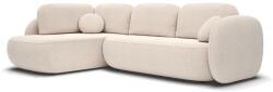 Laski OLBIA balos, L-alakú kinyitható sarokkanapé tárolóval, bézs 8590828986003 (LK0077)