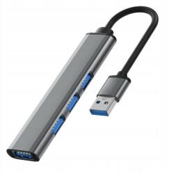 Verk Group Elosztó Hub Elosztó Adapter Splitter Slim 3x Usb 2.0 1x Usb 3.0 (06347)