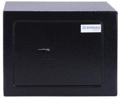 DONAU Bútorszéf, kulcsos zár, 230x170x170 mm, DONAU "Tech", fekete 19076251-01 (19076251-01)