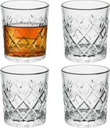 Excellent Houseware 4 db-os Whiskys pohár szett (230 ml-es) (KO103735/ALL) (KO103735/ALL)