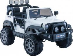 LEAN Toys Jeep HP012 Akkumulátor Autó Fehér (3949-uniw) (3949-uniw)