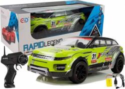 LEAN Toys Távirányítású Rally Autó 1_10 Zöld R/C (5113) (5113)