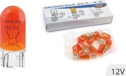 AMiO Halogén Izzó WY5W 12V 5W T10 W2.1x9.5d Narancssárga 10 db (V31AC-AMI-01481) (V31AC-AMI-01481)